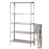 CF SCAFFALI 3  RIPIANI  6/10 2 RINFORZI 100X40 GRIGIO ESCLUSO ASTE ED ACCESSORI MP4