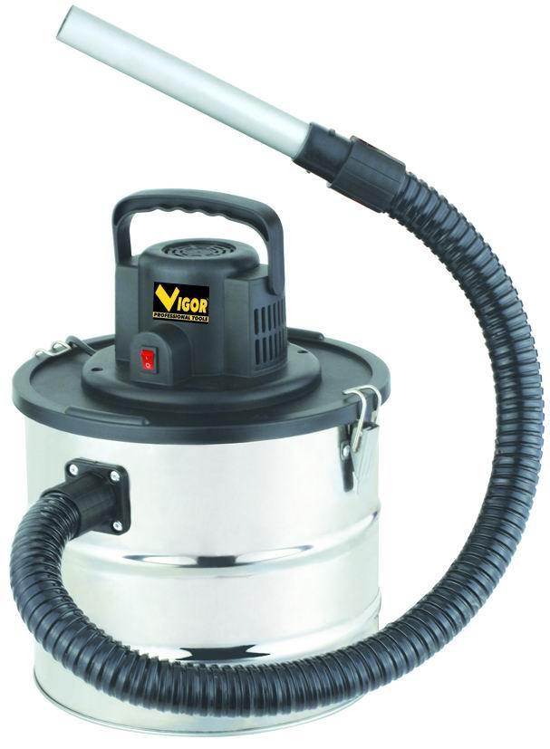 Prodotto: 22133 - BIDONE ASPIRACENERE VIGOR ASPIR-EL INOX LT.15 WATT 800 -  (ELETTROUTENSILI-ASPIRATORI - SOFFIATORI);