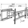 SUPPORTO REGOLABILE TV LCD NERO 37-52" 