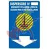 TARGHE DISPERSORE DI TERRA 300X200 PLASTICA