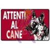 TARGHE ATTENTI AL CANE 300X200 PLASTICA