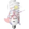 LAMP. R.E. K2 6400K 55W CONSUMO E 27 COMPATTA WIVA 246W LUCE