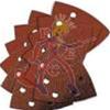 FOGLI ABRASIVI TRIANGOLARI VELCRATI GRANA P120 PG 348.45