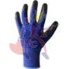 GUANTO FILO/NITRILE SPALMATO BLU TG. 7 RIGATO RINF.