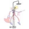 COLONNA DOCCIA/VASCA + MIX TERMOSTATICO FRATTINI 4885/RP202CR