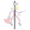 LEVA A T QUADRA PER BUSSOLA 1/2" DIR 250MM 