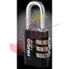 LUCCHETTO 30MM A COMBINAZIONE HUGO IN BLISTER NERO