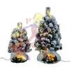 ALBERO NATALE CM25XH60 INNEVA TO C/NATIVITA C/30LUCI RAME A