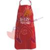 GREMBIULE ROSSO TNT C/SCRITTA  BUON NATALE CM86 C&X