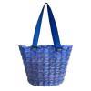 BORSA MARE BUBBLE CM45X34X18  BLU C&BEACH