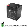 BATTERIA AL PIOMBO RICARICABILE ERMETICA 12V 5AH