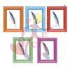 CORNICE BORDO COLORATO EMILIE  CM21X29,7 CEL