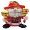 BABBO NATALE MARACAS C/MOVIMEN TO E MUSICA BATT CM18X17X30CEX